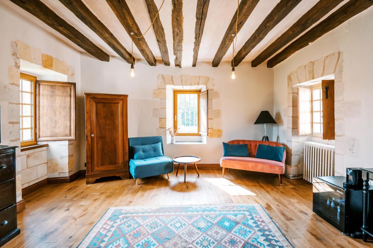 Manoir De Jouralem Bed & Breakfast Blaison Ngoại thất bức ảnh